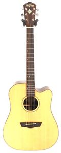 Washburn WD250SWCE Acoustic Electric Solid Wood Dreadnought Guitar - Blem #A461