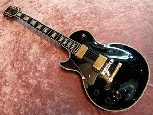 Gibson Les Paul Custom Lefty Ebony Used  w/ Hard case