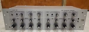 Vintage UREI Model 546 Dual Parametric Equalizer Rack
