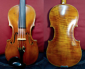 4/4 Violin Labelled Michael Ignatius Stadlmann 1 Piece Back Vienna Italy Video