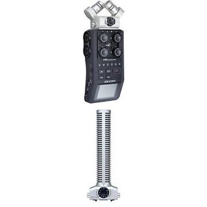 ZOOM Linear PCM / IC Handy recorder H6 stereo shotgun microphone set 0303