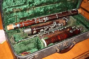 1902 Heckel Bassoon in excellent condition with original unaltered key system.