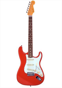 Fender Japan Exclusive Classic 60s Stratocaster Fiesta Red Electric Guitar