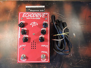 ORIGINAL SIB ECHODRIVE + PLUS TUBE DELAY/ECHO PEDAL w/CORD RARE SLAM SWITCH