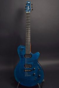 GODIN  / LGX Blue w/soft case Free shipping  From JAPAN Right hand