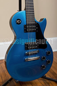 2002 Gibson Les Paul Studio Ltd Limited Blue Metallic Chrome with Hardshell Case