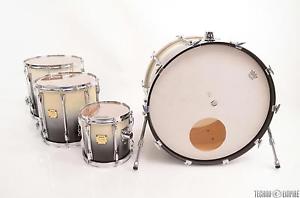 YAMAHA Russ Kunkel 1990/07 Custom Model 4 Piece Drum Kit w/Cases + Extras #24733