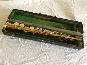 1914 Conn Soprano Gold Saxophone