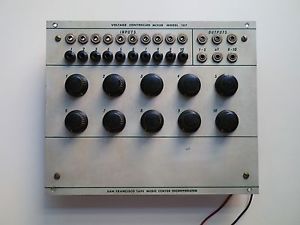 Buchla 107 Voltage Controlled Mixer (Original San Francisco Tape Music Center)