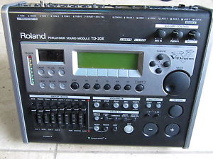 Roland Td-20x Expanded  VDrum Module Brain td20 td 30 8 10 12