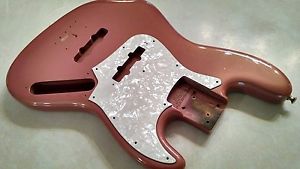 1981 Performance Jazz Bass Body Burgundy Mist