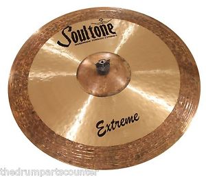 SOULTONE 19" EXTREME TURKISH MADE CRASH CYMBAL + FREE ZILDJIAN STICKS! #T198