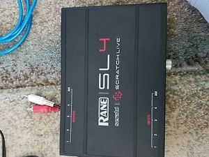 Rane SL4 USB  Interface for Serato Scratch Live DJ, RCA cables  //ARMENS//