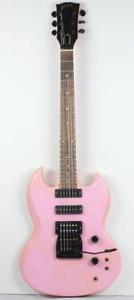 Vintage 1985 GIBSON SG Special 400 Coral Panther Pink Electric Guitar +Autograph