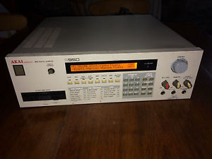 Akai S950 with new bright orange display