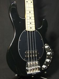 MUSICMAN StingRay USA Black Used Electric Bass Guitar Free Shipping