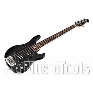 Music Man USA Sterling 5 HH BK - Black RW MH *NEW (NOS)* musicman bass stingray