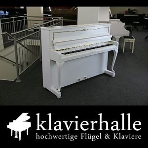 Schimmel Klavier in sehr schöner Barockoptik, weiss/gold - 5 Jahre Garantie