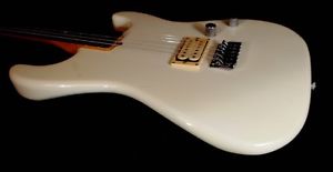 STRINGS & THINGS E1 ELIMINATOR ONE CUSTOM GUITAR.  1984. Loud. With Kahler Trem