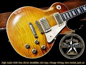 GIBSON CUSTOM SHOP LES PAUL R9~TOM DOYLE TIME MACHINE #9 RELIC HISTORIC AGED '59