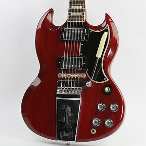 Vintage 1965 Gibson SG Standard Cherry W/ Original Case Ex +++