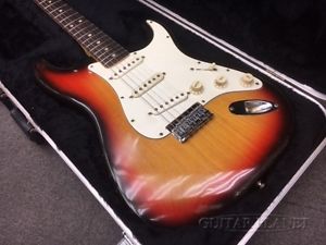 Fender 1973 Stratocaster ''Hard Tail'' -Sunburst / Rosewood Electric Guitar