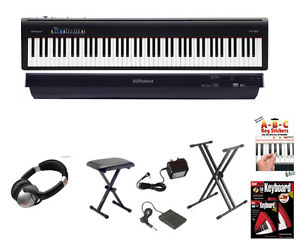 Roland FP-30 BK Digital Piano in Black Deluxe Package (FP30 FP 30)