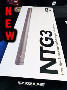 Rode NTG3 Precision Broadcast Grade Shotgun Film Microphone NEW NTG-3