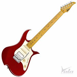 Vola Origin 24S MF Candy Apple Red Electric Guitar Hand made in Japan