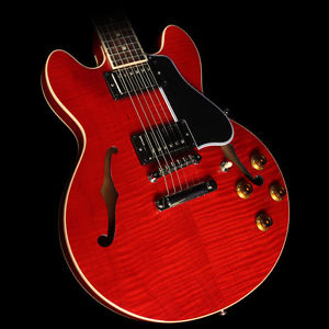 Used 2016 Gibson Custom Shop CS-336 Figured Top Electric Guitar Faded Cherry