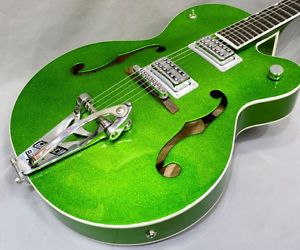 Gretsch G6120SH Brian Setzer Hot Rod / Green Sparkle Electric Guitar