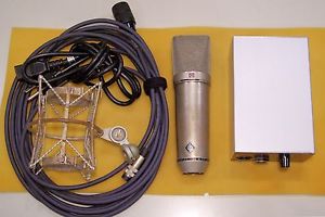 VINTAGE NEUMANN M269C W/SHOCK MOUNT & SCHAAL AUDIO PSU & CABLE AC701 VERSION U67