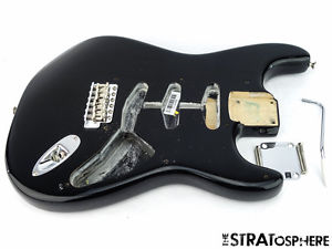 Fender Vintage 56 USA Strat BODY & HARDWARE Stratocaster NITRO Black SALE!