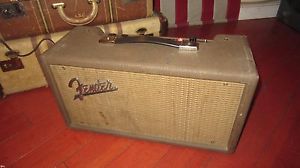 Vintage Original 1963 Fender Reverb Unit Brownface Sounds and Works Great!