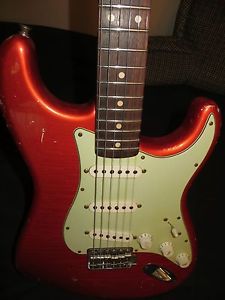 Fender Custom Shop Stratocaster Candy Tangerine 1969 Heavy Relic