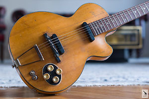 RARE ☆ 1956 Hofner 126 Club 50 ☆ Natural ☆ INCREDIBLE SOUND