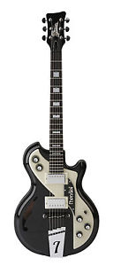 Italia IMOGBLK Mondial Classic Electric Guitar - Black