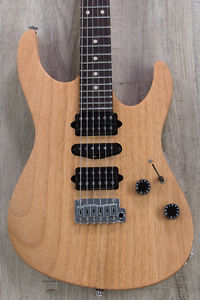 Suhr Modern Satin HSH Guitar, Natural, Rosewood board