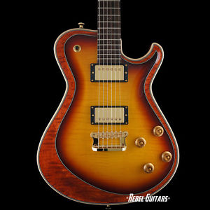 Preowned Knaggs Guitars Tier 2 Kenai Double Purf in D. Allman Burst & Koa