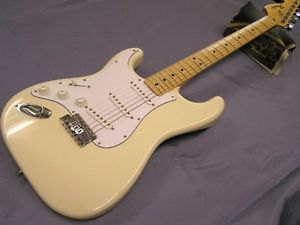 Fender Japan ST72 LH Olympic White guitar w/gigbag/456