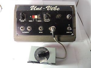 VINTAGE SHIN EI UNI-VIBE CHORUS/VIBRATO EFFECT w/CUSTOM SPEED CONTROL ORIGINAL
