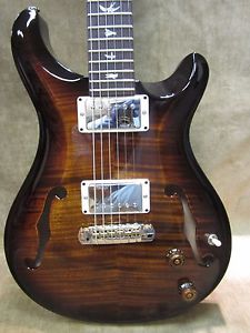 2017 PAUL REED SMITH HOLLOWBODY II GOLDEN BURST FLAME TOP MINT FREE US SHIPPING!