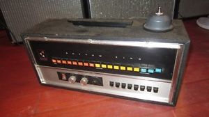 Vintage 1960s Maestro MRK-1 Rhythm King Drum Machine Black And Silver Foot Pedal