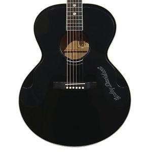 1994 Gibson Harley Davidson LTD J-185 Acoustic Guitar Black