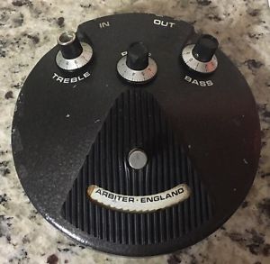 Dallas Arbiter Treble N Bass Face Guitar Pedal Booster