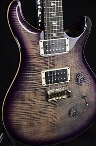 PRS Custom 24 Experience Charcoal Purple Burst Guitar
