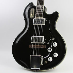 Vintage 1965 Supro Coronado II Black Rare Valco Airline