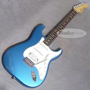 Fender Mex Standard Stratocaster HSS (Lake Placid Blue/R) guitar w/gigbag/456