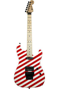 Charvel San Dimas HS Diagonal Stripe RETOURE - USA Custom Shop
