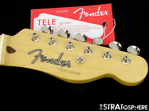 Vintage 52 RI American Fender Telecaster Tele NECK & TUNERS Maple "U" Shape USA